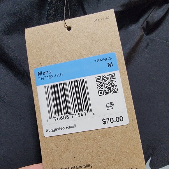 Nike Form Dri-FIT Hooded Versatile Jacket - Black Size Medium NWT! - Picture 7 of 11